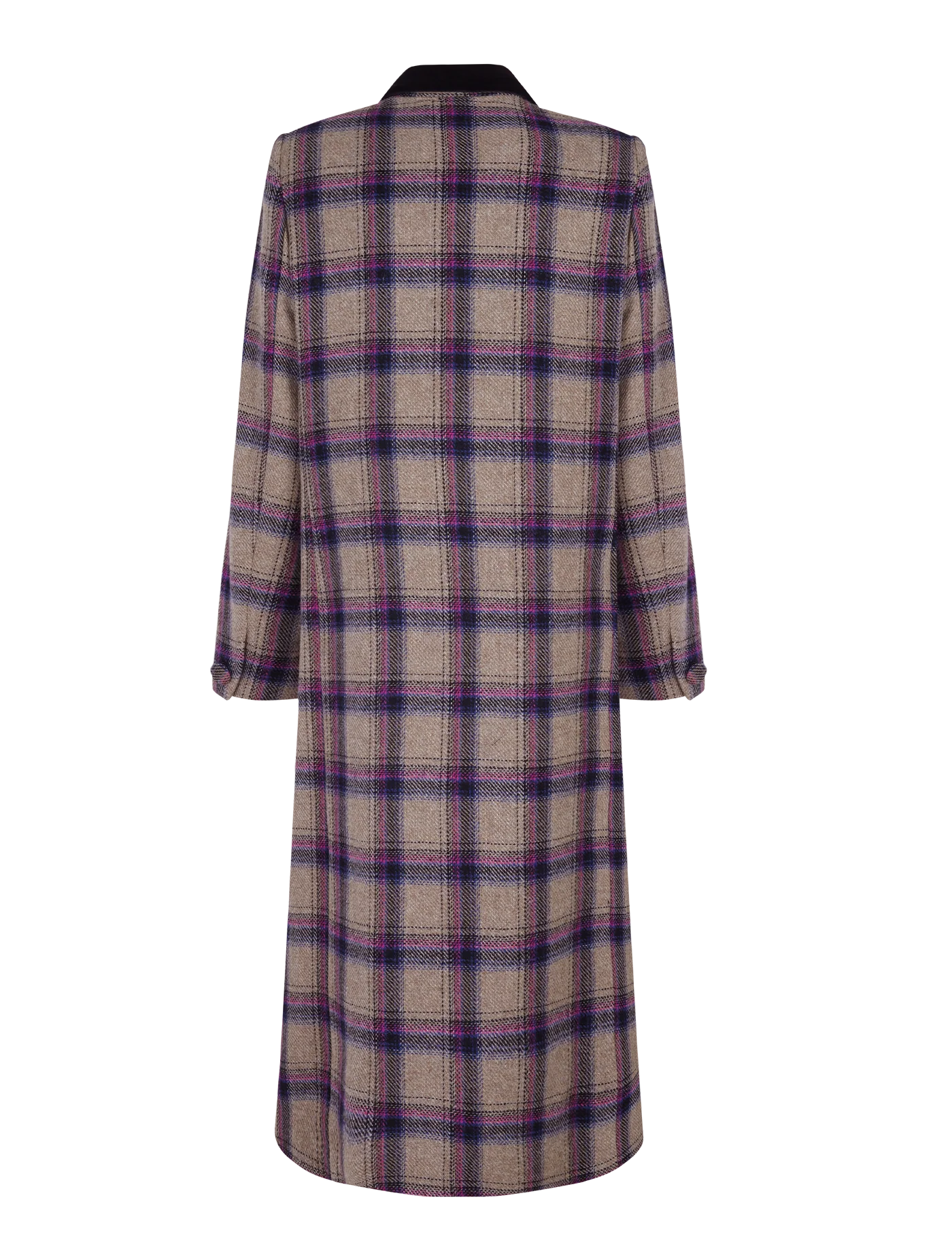 Abrigo Dominique Grey & Purple - Image 7