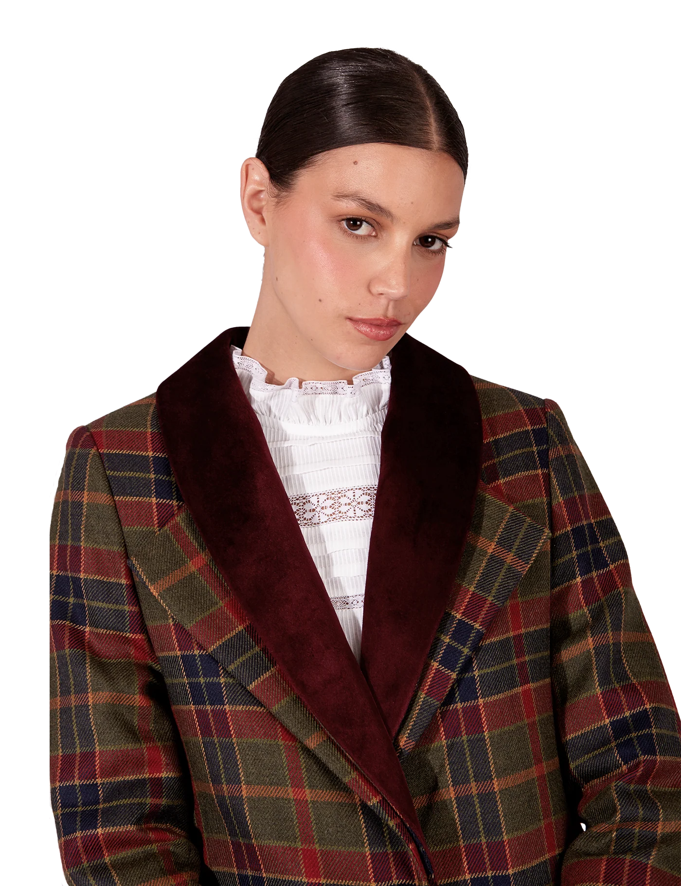 Abrigo Odette Green & Red