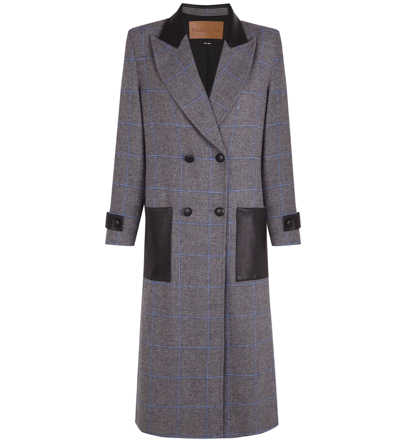 Abrigo Tailor Grey & Black - Image 2