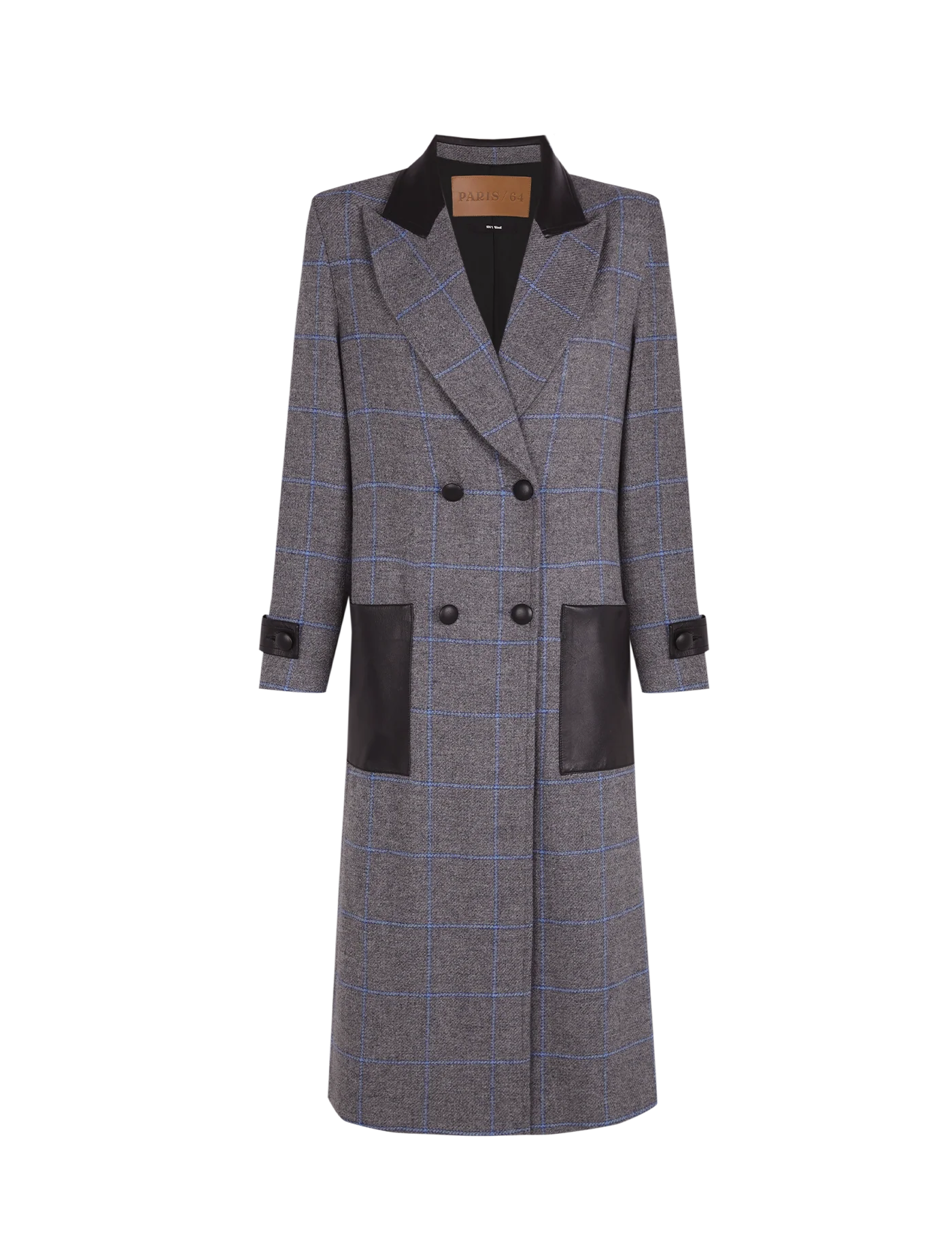 Abrigo Tailor Grey & Black - Image 5