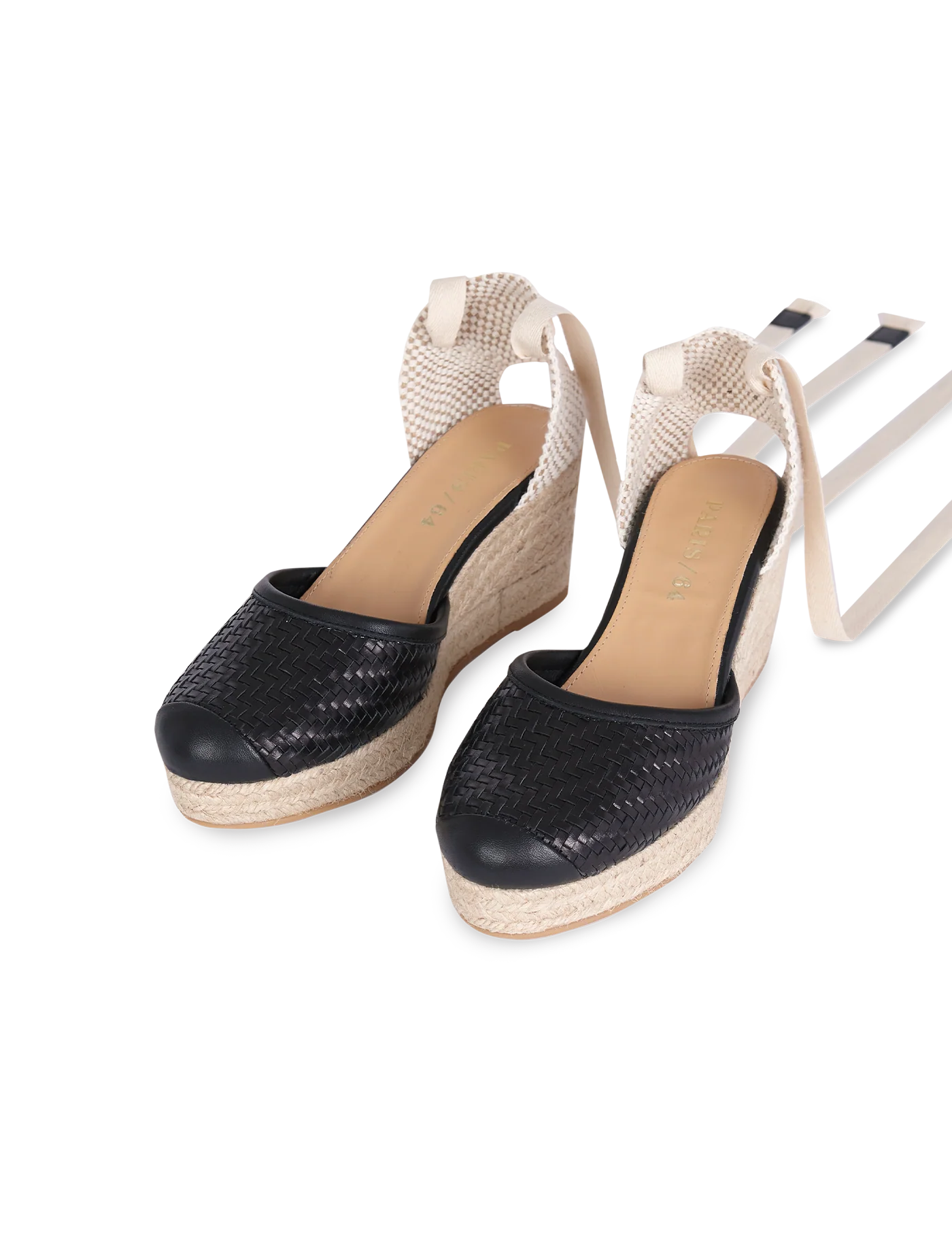 Alpargata Bianca Provence Black 7 cm - Image 6