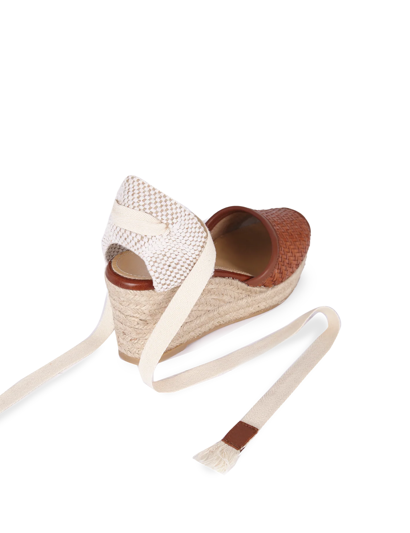 Alpargata Bianca Provence Brown 7 cm - Image 3