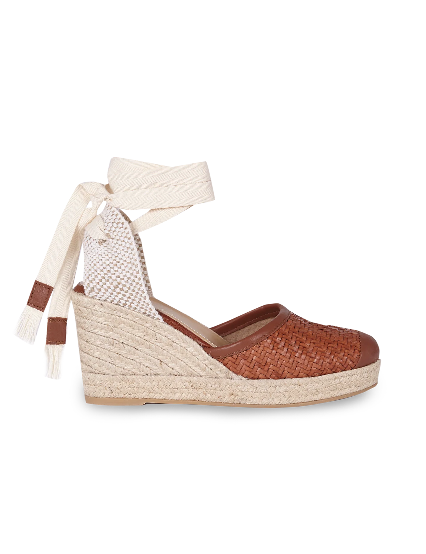 Alpargata Bianca Provence Brown 9 cm - Image 6