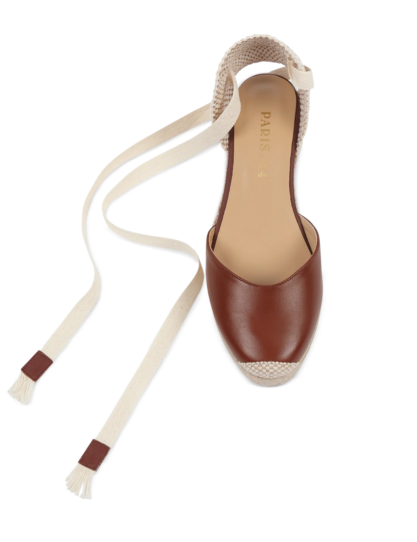 Alpargata Mini Bianca Chocolate 5 cm - Image 6