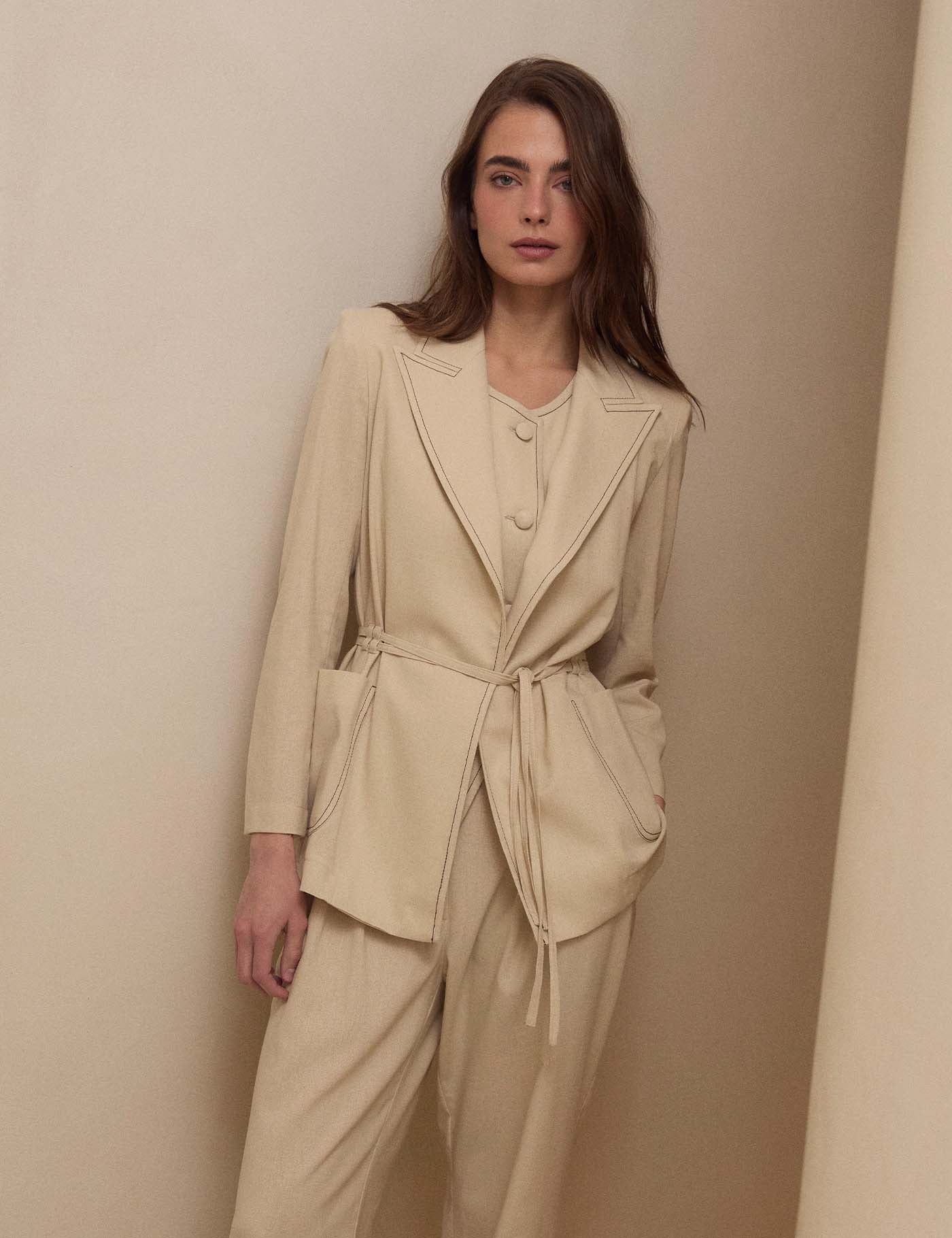 Blazer Adrien Sand - Image 3