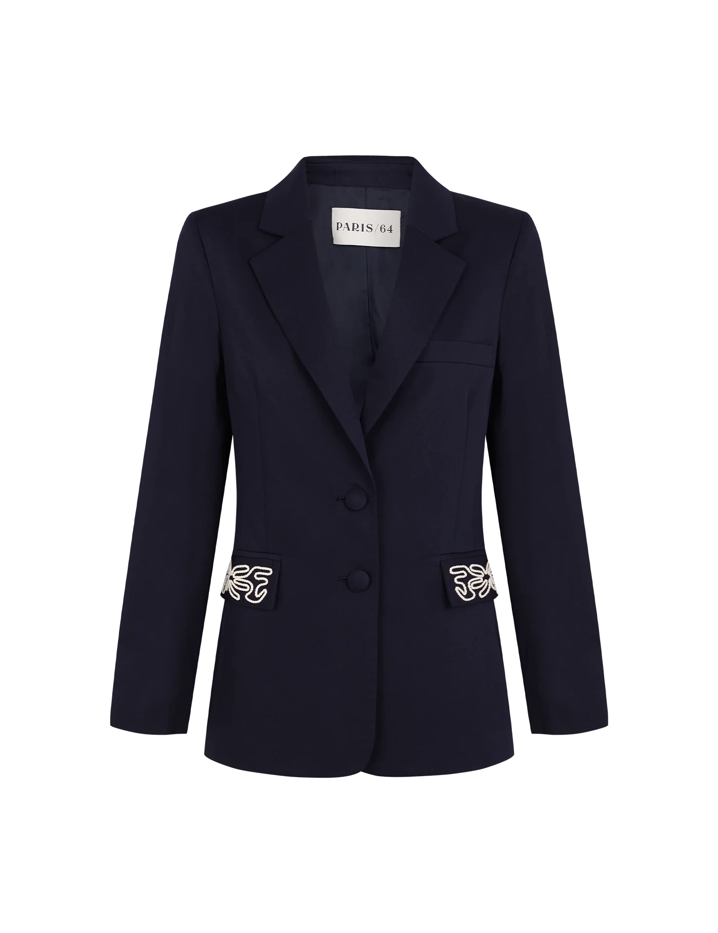 Blazer Atelier Brodé Marine - Image 5