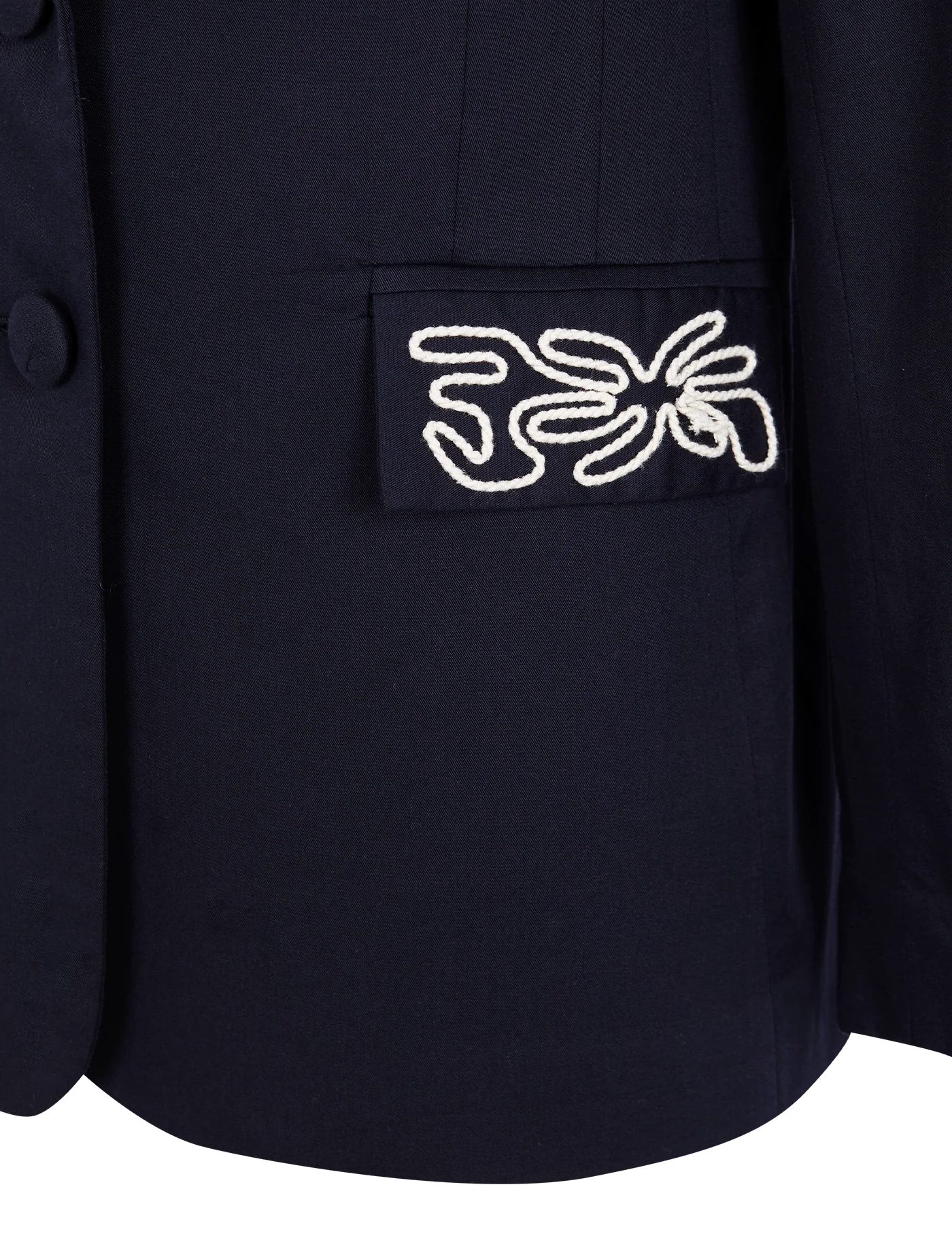 Blazer Atelier Brodé Marine - Image 6