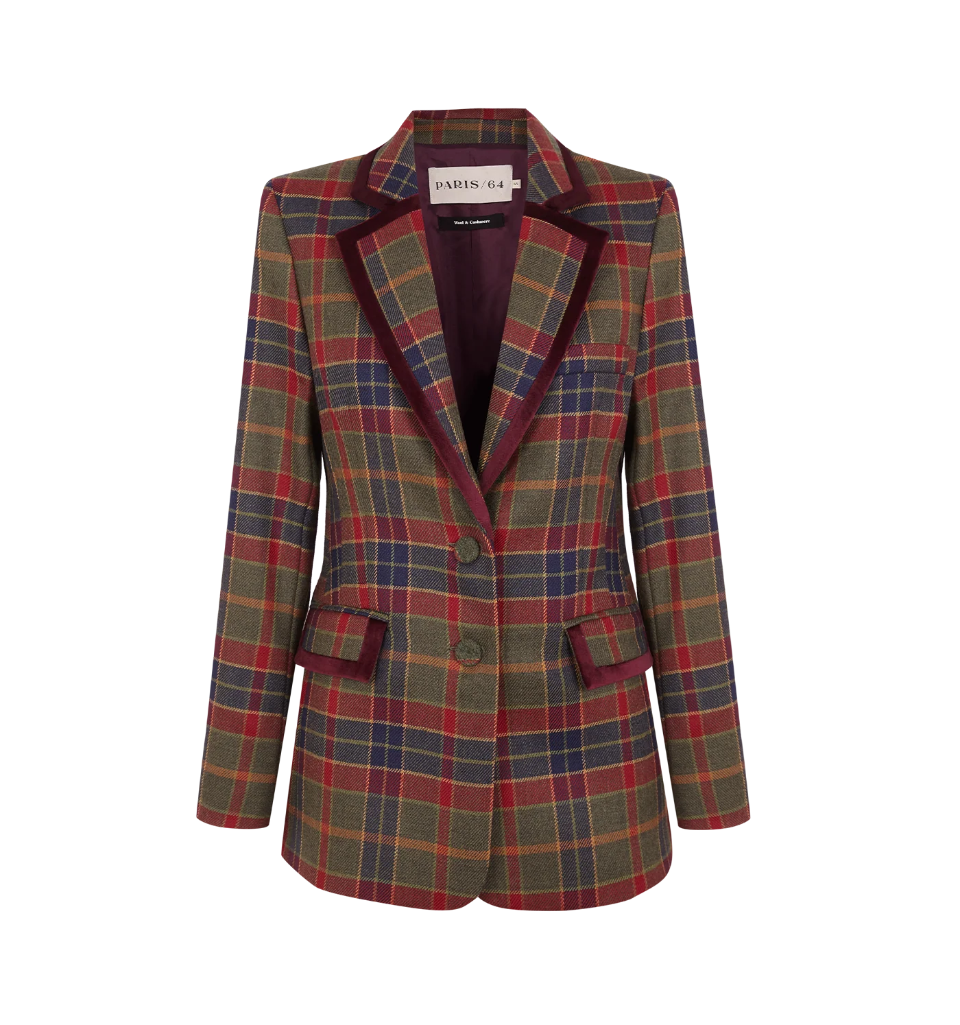 Blazer Atelier Green & Red - Image 2
