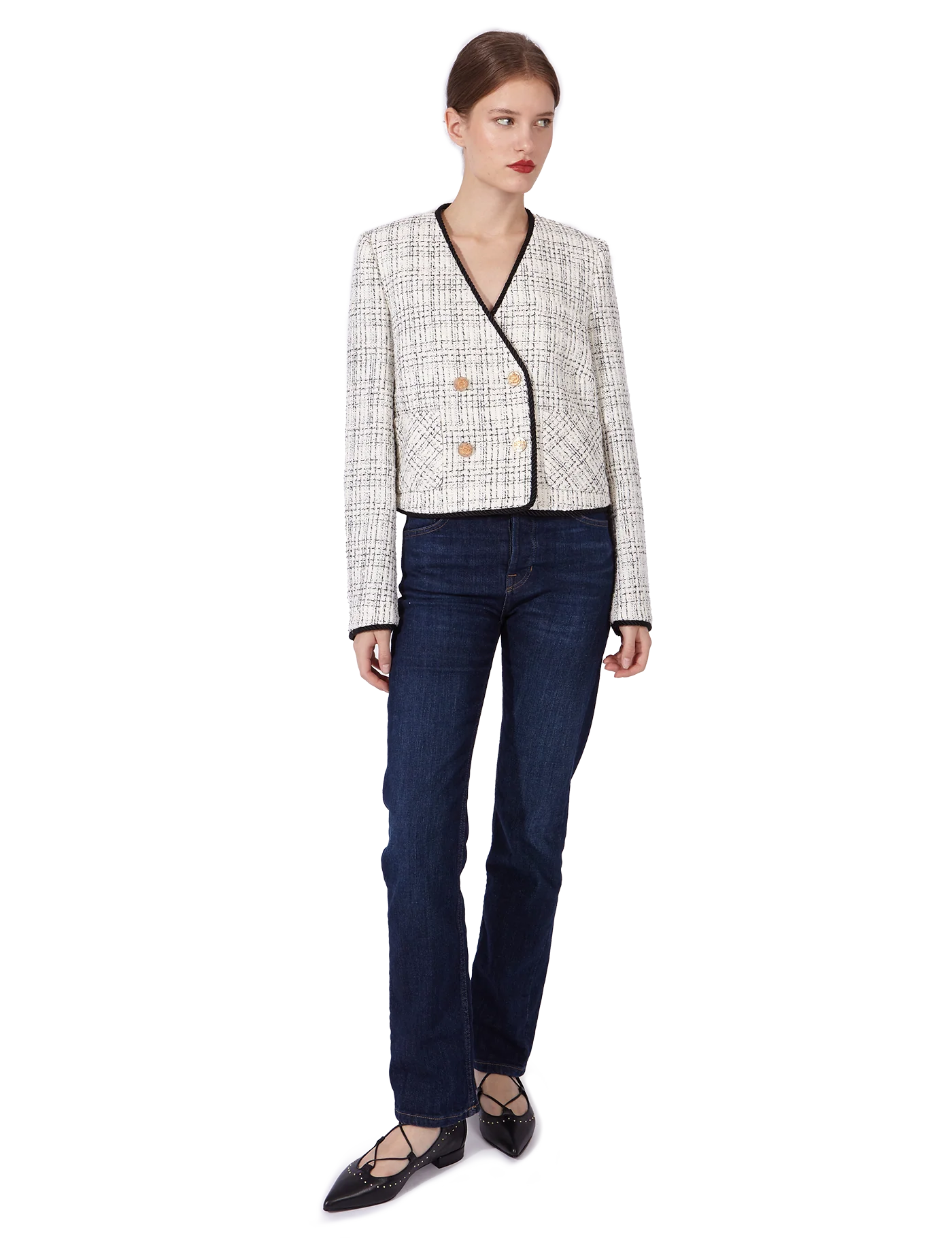 Blazer Helen Tweed Beige - Image 6