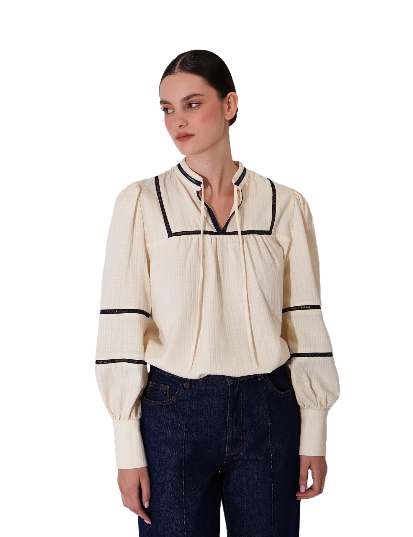 Blusa Brigitte Cream - Image 4