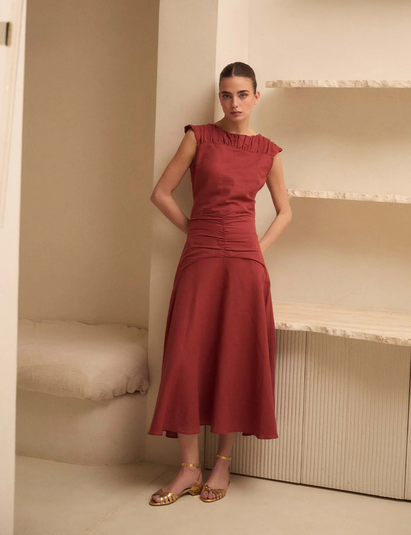 Blusa Margot Terra Cotta - Image 4