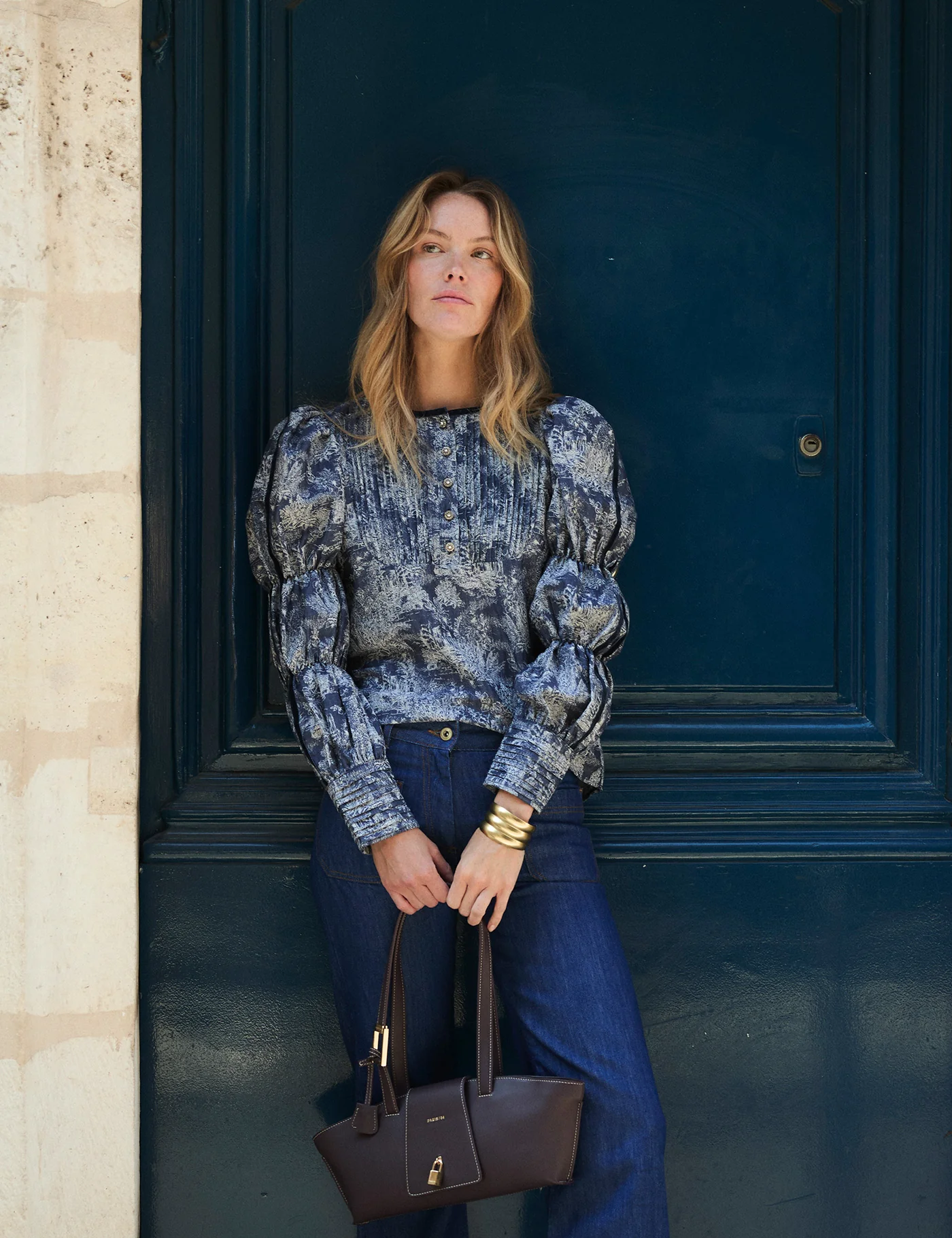 Blusa Marguerite Jacquard - Image 4