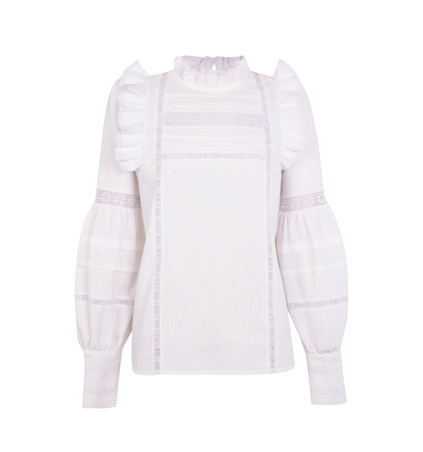 Blusa Martina Sewing White - Image 2