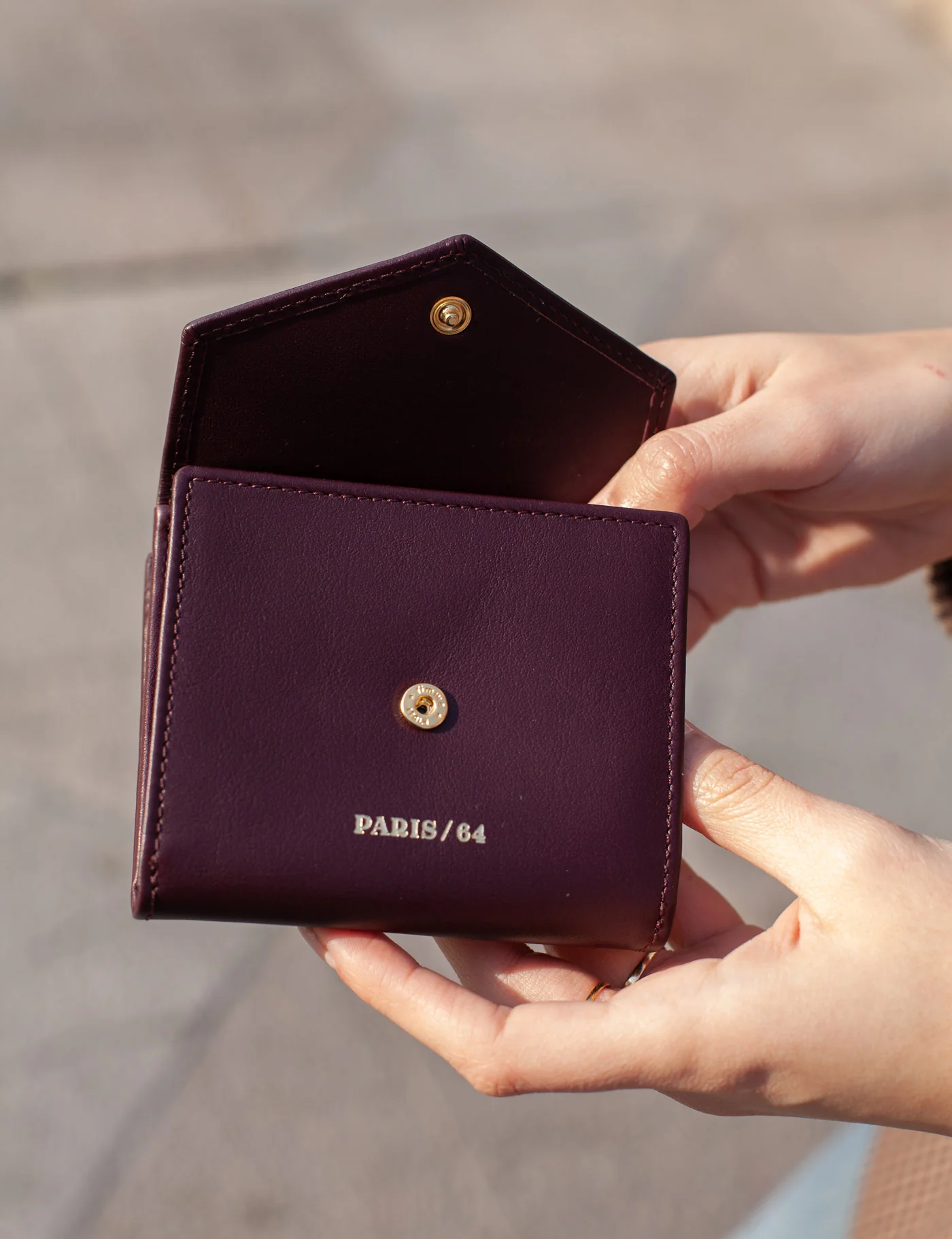 Cartera Mini Rivoli Burdeos - Image 8