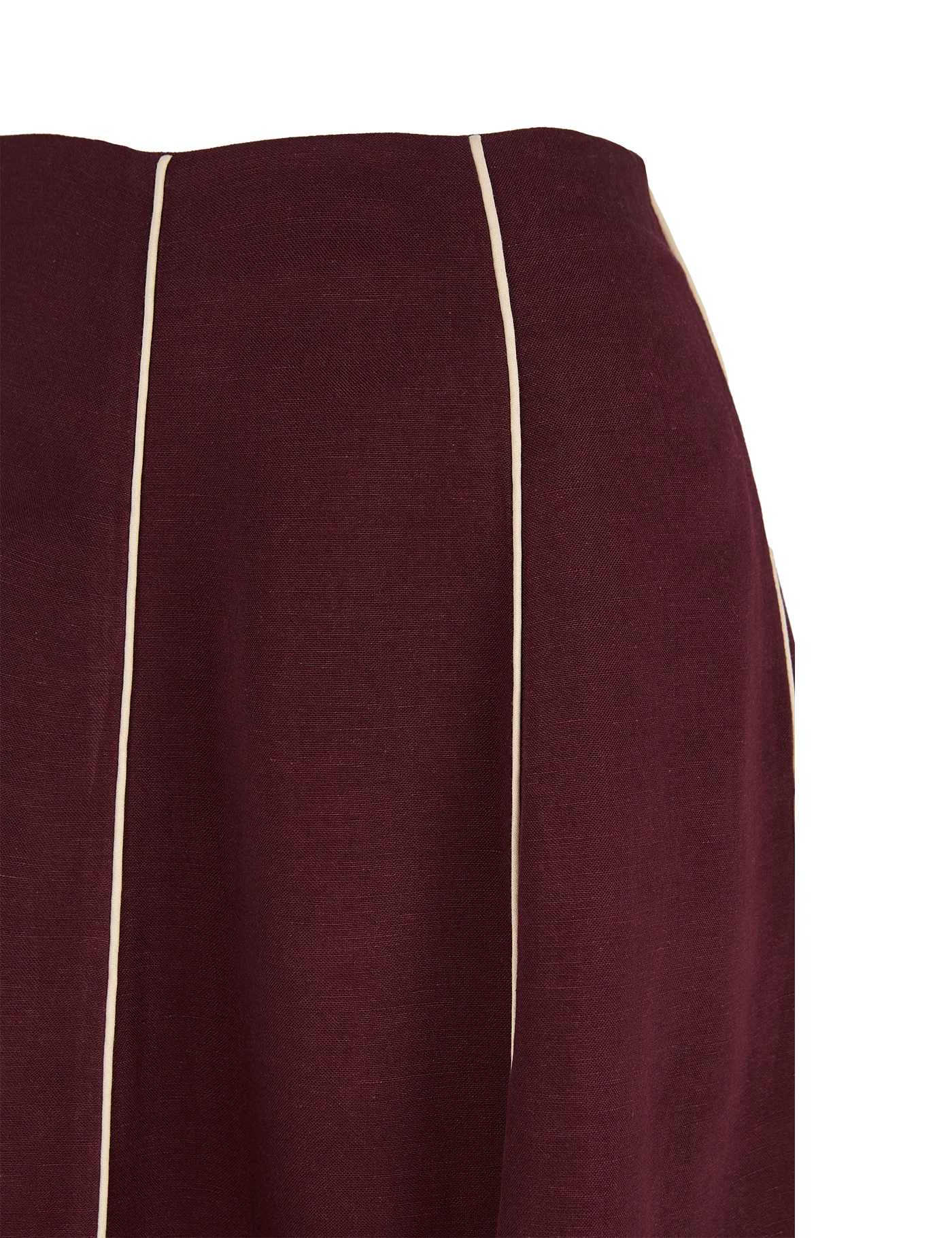 Falda Blair Burgundy & Sand - Image 4