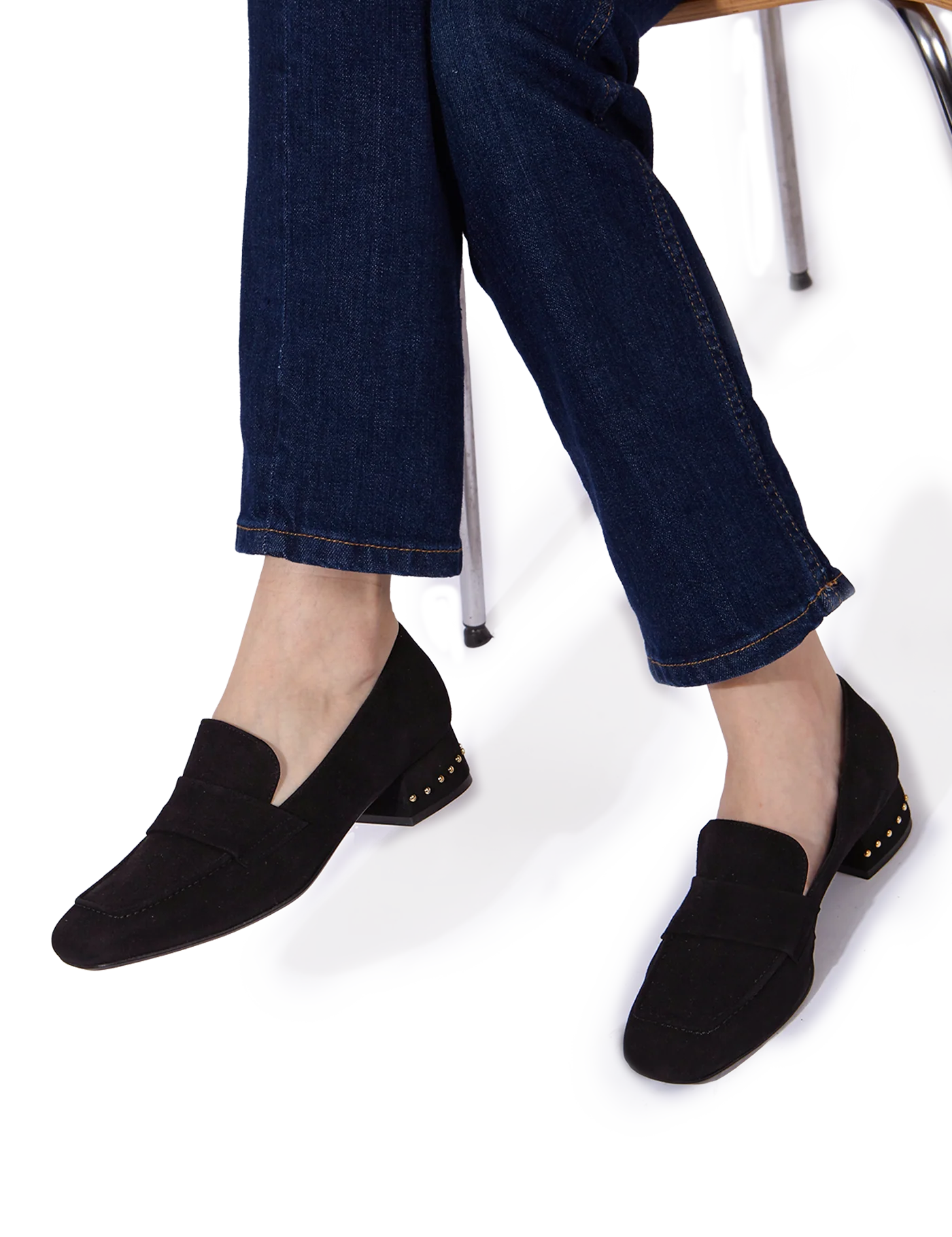 Mocasín Antoinette Ante Black - Image 4