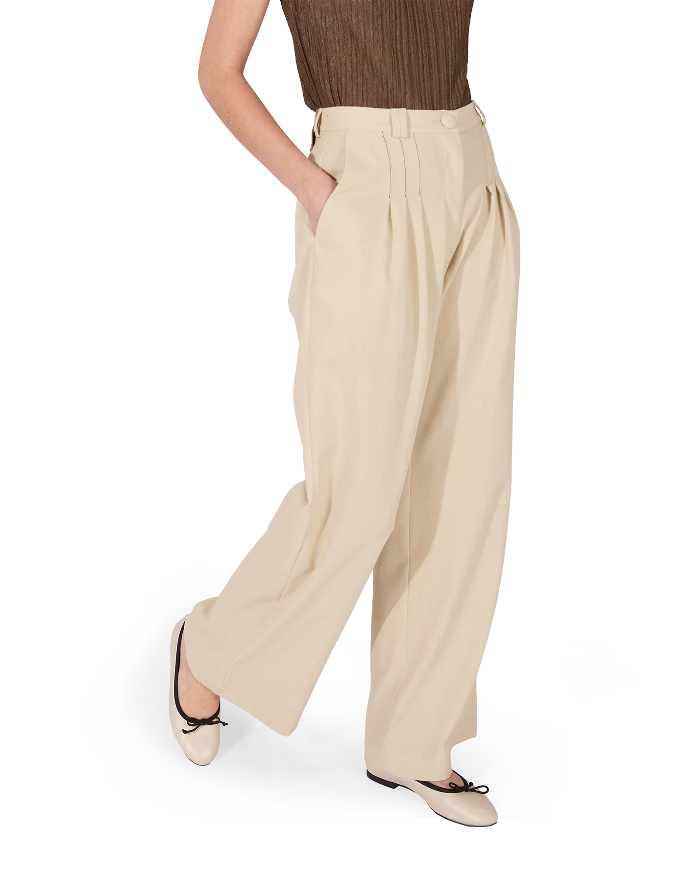 Pantalón Bastien Sand - Image 6