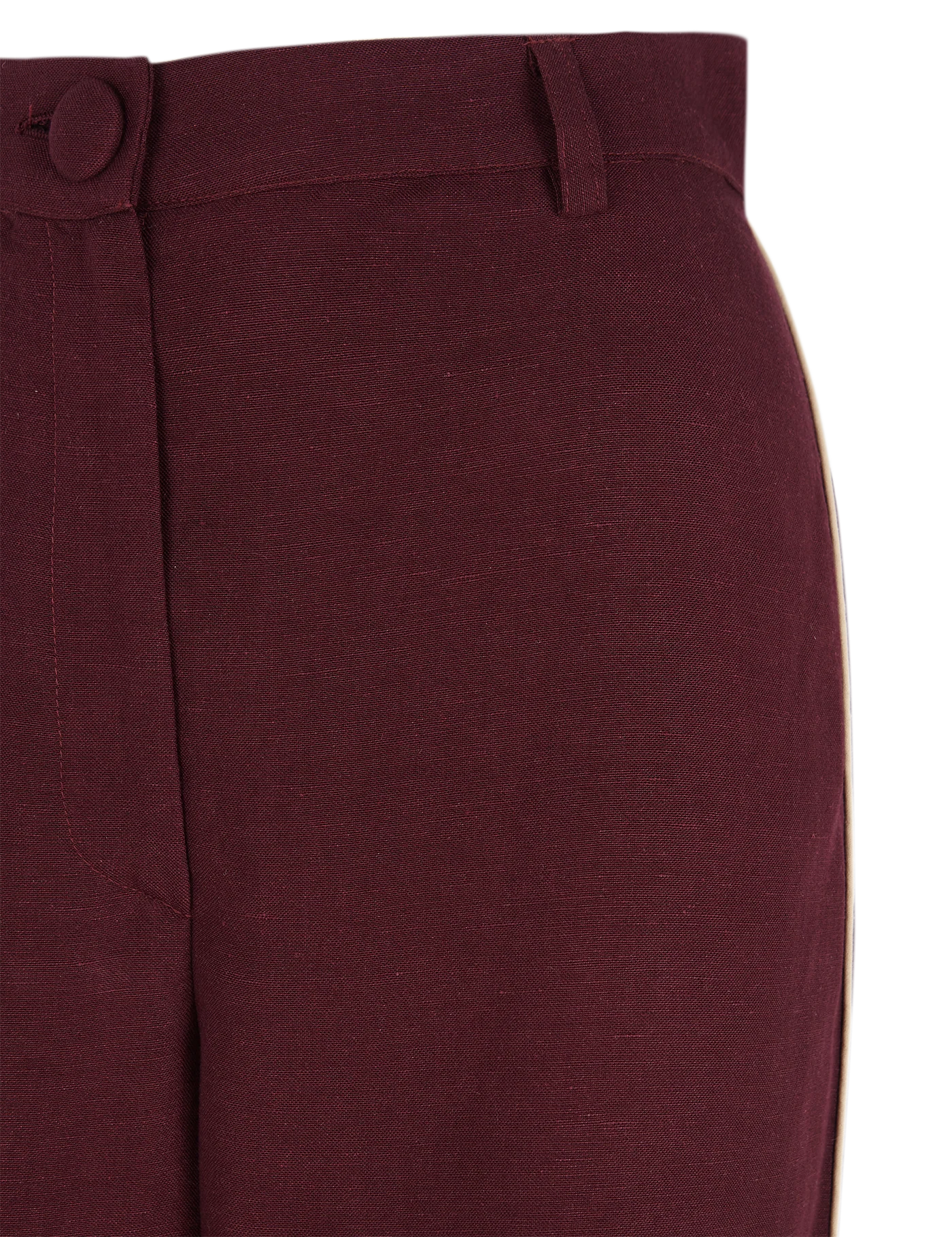 Pantalón Blair Burgundy & Sand - Image 5