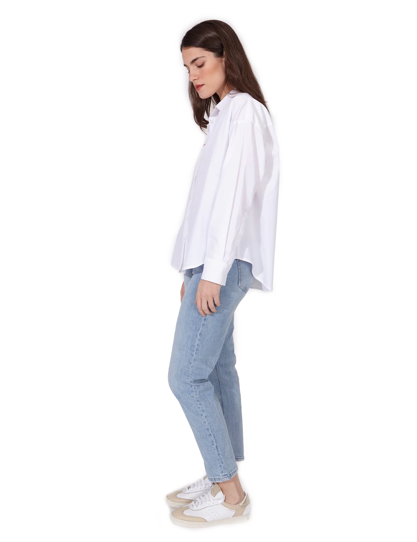 Sneaker Retro P64 White & Cream - Image 6