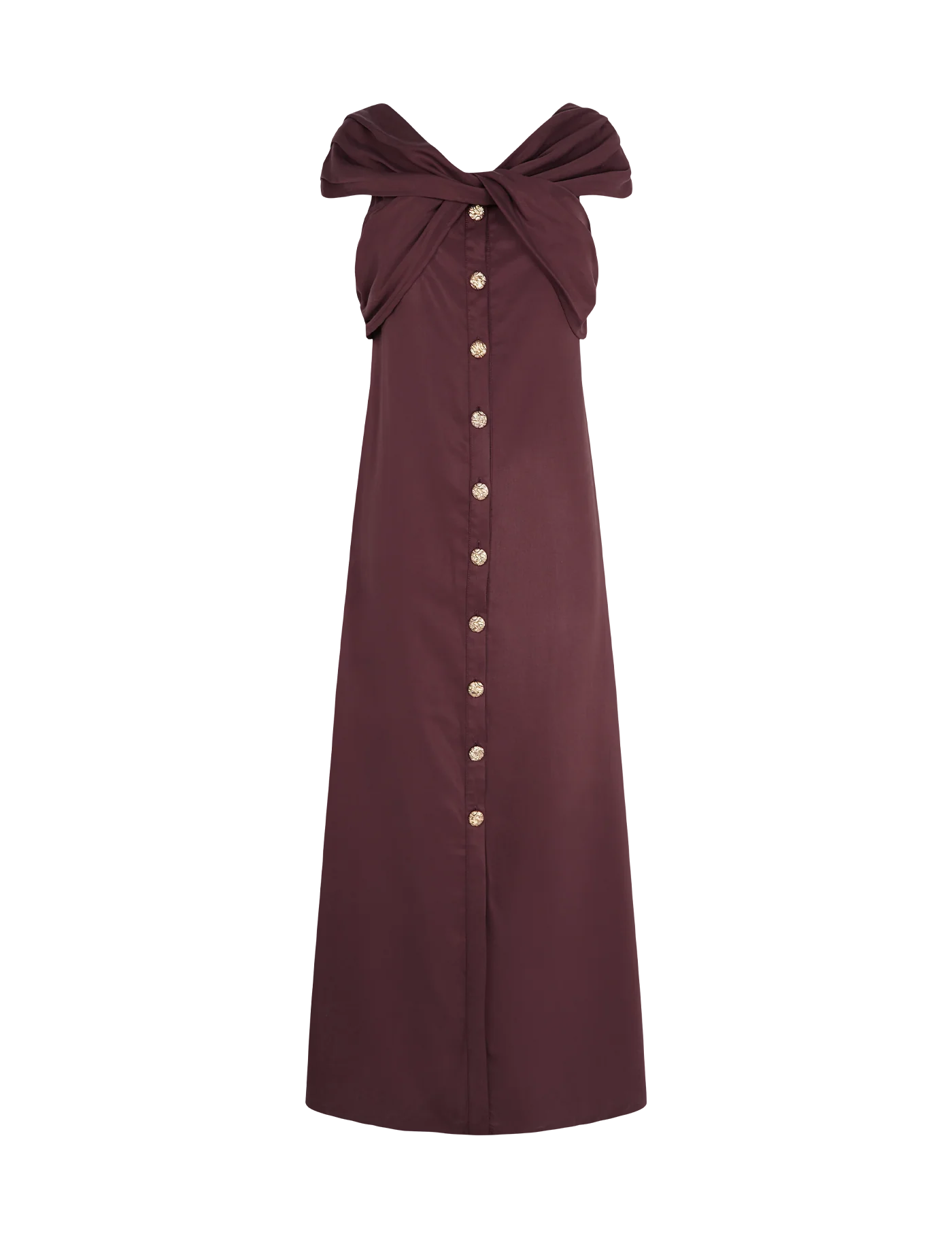 Vestido Elisabetta Bordeaux - Image 5