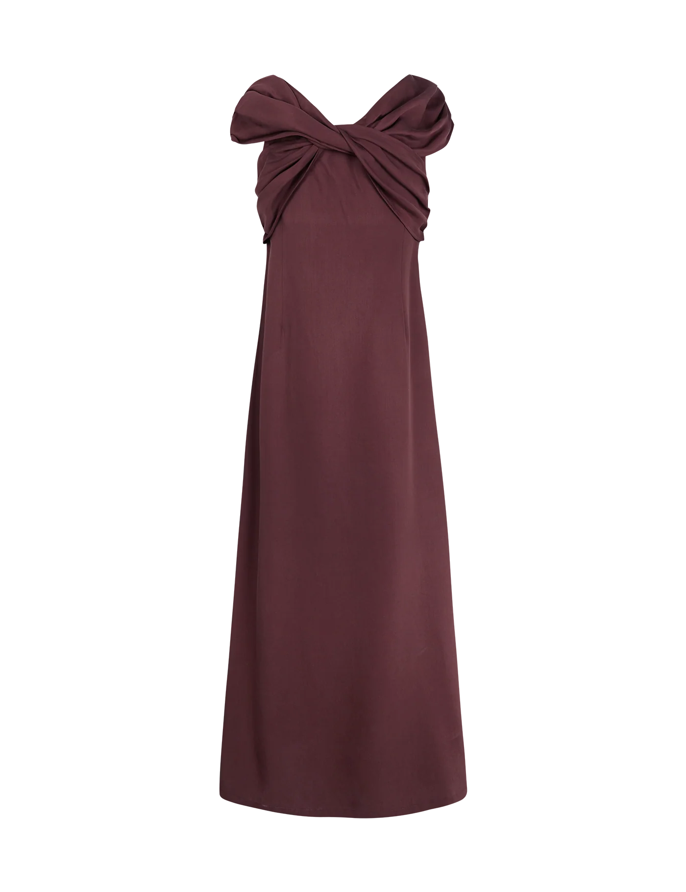 Vestido Elisabetta Bordeaux - Image 6