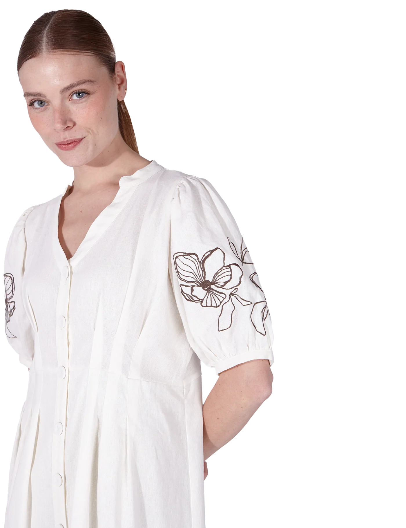 Vestido Galilea Fleur Cream - Image 5