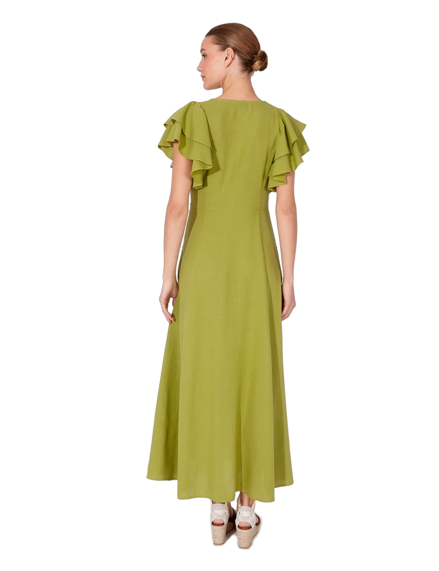 Vestido Manuela Pistache - Image 8
