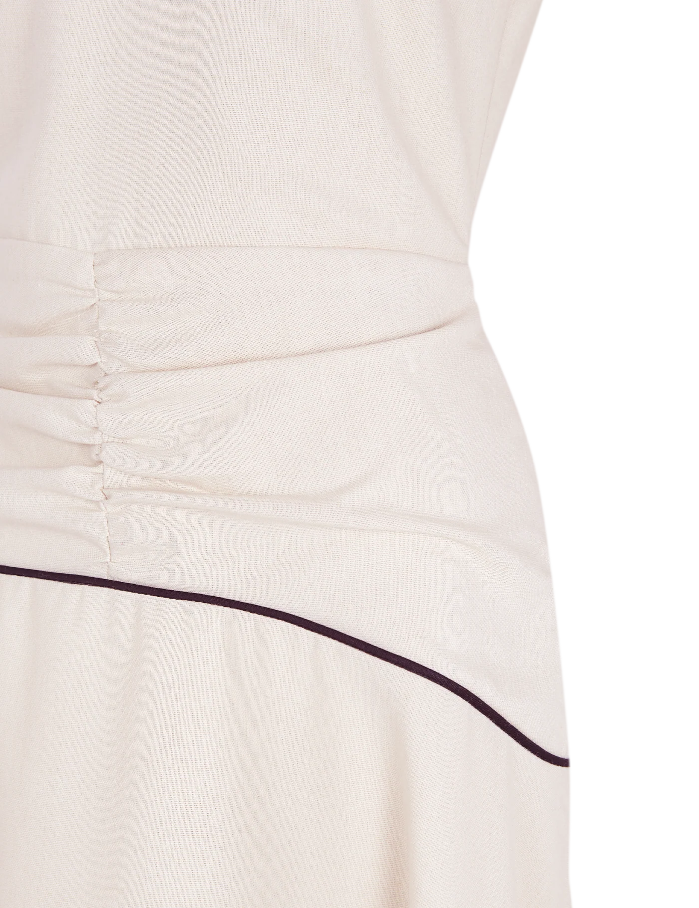 Vestido Nicolle Sand & Black - Image 5
